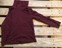 Kinder Rollkragen-Sweatshirt Farbe Bordeaux rot Größe 122 Berlin - Wilmersdorf Vorschau