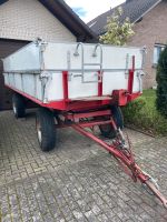 Dreiseitenkipper Kipper 5,7t Traktor Anhänger Trecker Schlepper Nordrhein-Westfalen - Borgentreich Vorschau