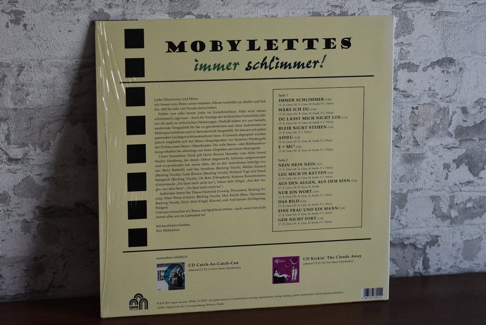 Mobylettes - Immer Schlimmer! (Vinyl LP, 2011, TR206) in Großholbach