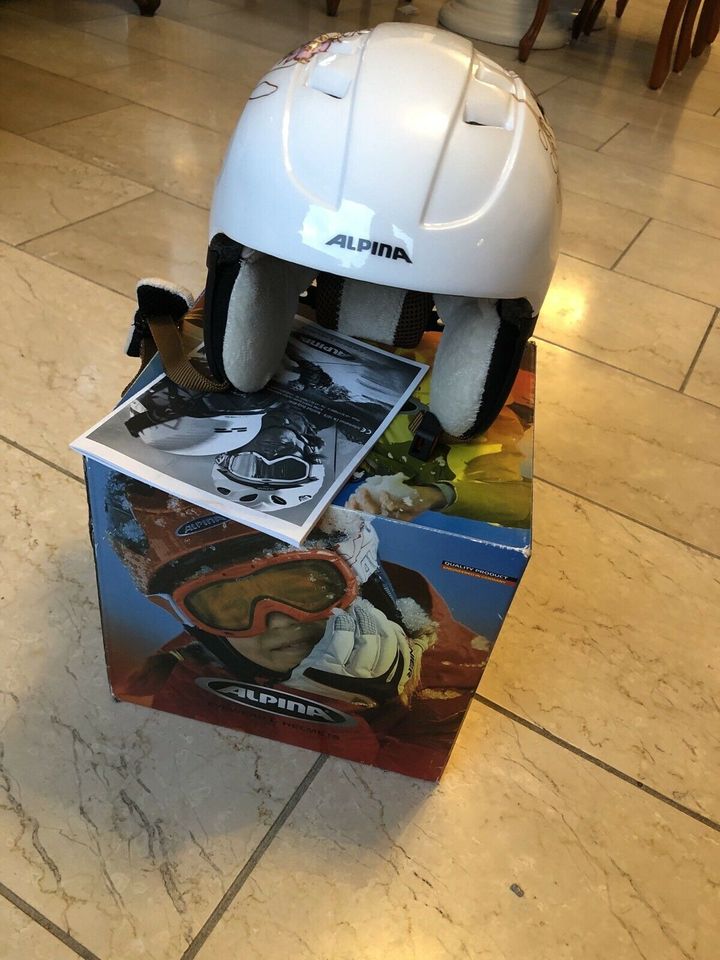 Alpina Kinder Ski Helm Sturzfrei rosa 48-52 in Kirn