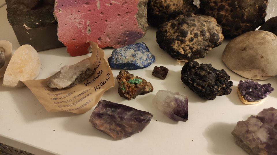Mineralien, diverse in Aßling