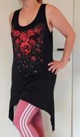Spiral-Kleid/Top-Blood Rose-L 38 oder XL 38/40-Gothic-EMP Nordrhein-Westfalen - Voerde (Niederrhein) Vorschau
