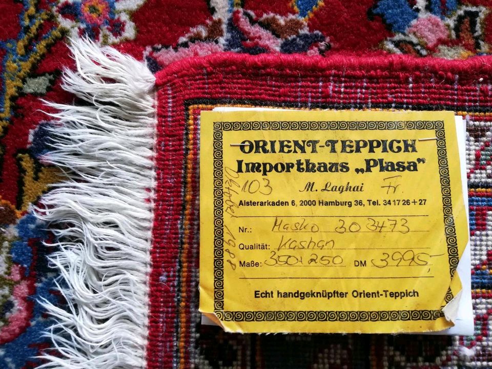 Orientteppich ( Perser ) Qualität Kashan ( handgeknüpft ) in Hamburg