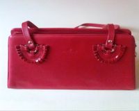 Zamponi Damen Tasche Rot Echtleder.  Made in Italien. NP 90€. Hessen - Viernheim Vorschau