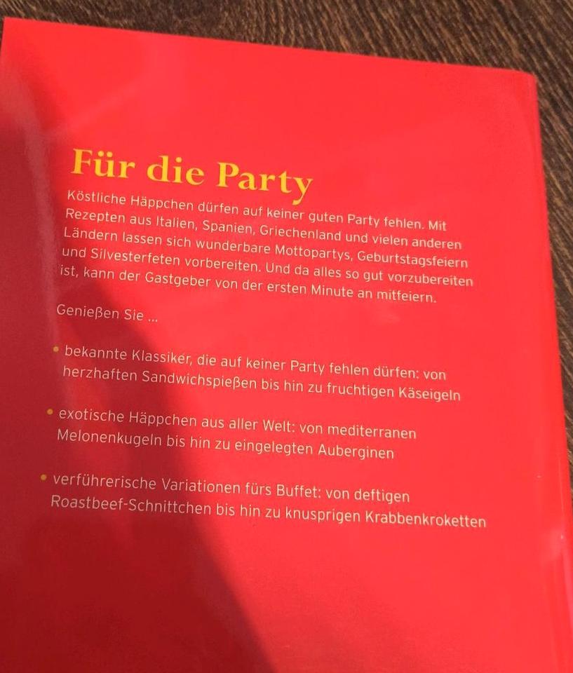 Für die Party - Rezeptbuch mit vielen Rezepten für die Party in Rheinstetten
