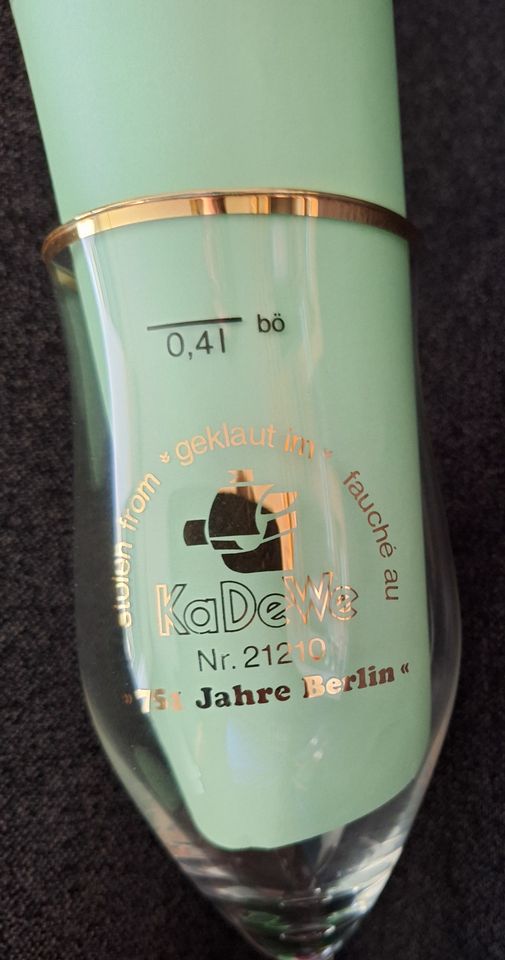 2 Gläser Budweiser Budvar 751 Jahre Berlin KaDeWe geklaut Sammler in Grebenstein