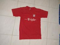 Jungen T-shirt FC Bayer Rot Gr 152 Triple gut erhalten Bayern - Haibach Vorschau