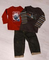 Jeans braun/ 2lg T-Shirts Gr. 86 Schleswig-Holstein - Itzehoe Vorschau