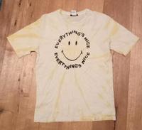hellgelbes Batik Smiley T-Shirt Gr. XS von Tally Weijl Bayern - Simbach Vorschau