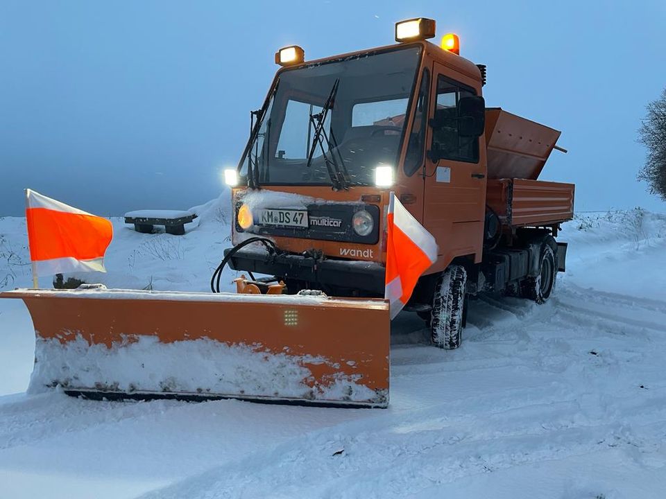 Winterdienst Multicar mieten M26 / Winterdienstfahrzeug mieten in Sachsen -  Pulsnitz, Nutzfahrzeugteile & Zubehör