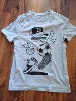 Top Zustand: T-Shirt weiss Fussball (146/152) Baden-Württemberg - Dettingen unter Teck Vorschau