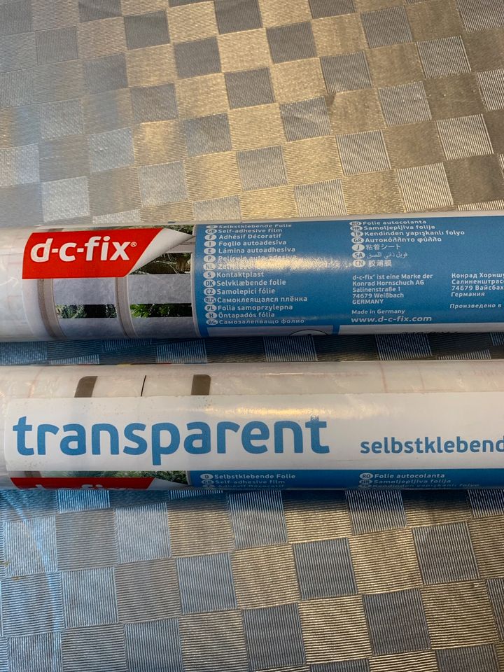 d-c-fix Folie transparent selbstklebend 2 x in Saarland