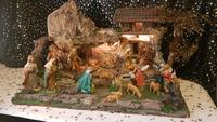 Krippe Weihnachtskrippe mit Tonziegeldach  UNIKAT Bayern - Zeil Vorschau