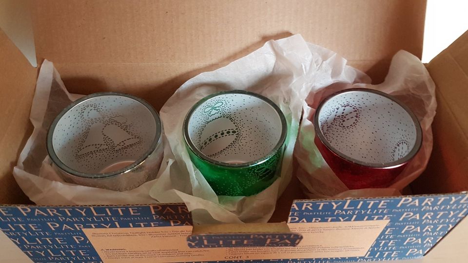 Weihnachten Partylite Teelicht Trio weiß rot grün neu in Bayern - Woerth an  der Donau | eBay Kleinanzeigen ist jetzt Kleinanzeigen