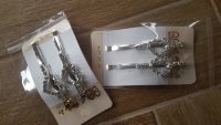 2 x 2 Strassspangen Haarspangen Haarclips Neu & OVP Strass Herzen Sachsen-Anhalt - Halle Vorschau