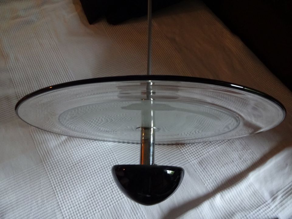 Designer Eßtisch- Lampe Glas in Überlingen