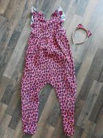 Kostüm Jumpsuit 116 pink Leopard Niedersachsen - Buchholz in der Nordheide Vorschau