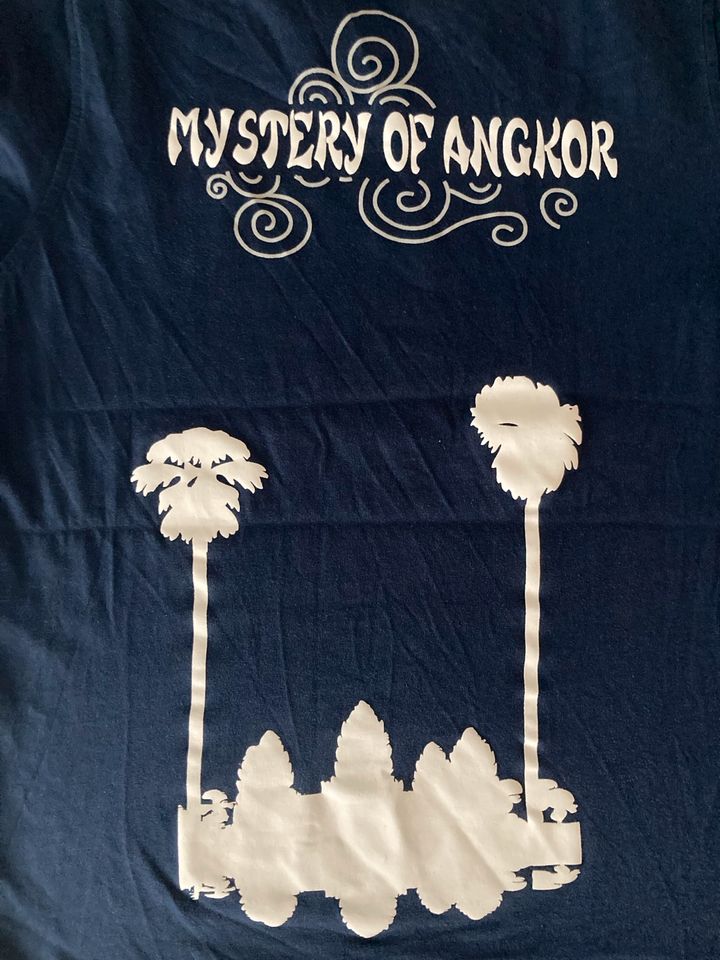 T-Shirt Bambou Indochine Angkor Wat, Kambodscha, Gr. XS wie S in Iffezheim