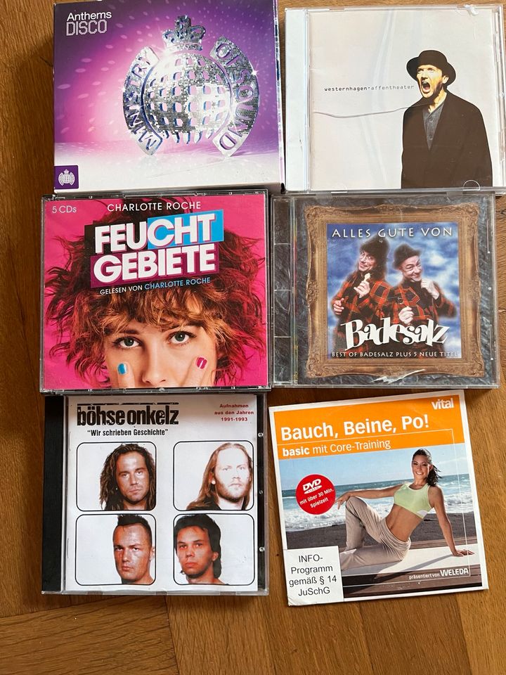 Verschiedene CD‘s in Wabern