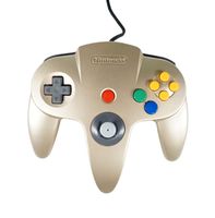 Original/Nintendo 64/Controller(Gold/N64/Joystick/Special Frankfurt am Main - Bornheim Vorschau