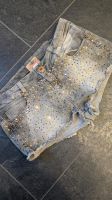 Bershka Hotpants Jeansshorts mit Glitzer Hessen - Reiskirchen Vorschau