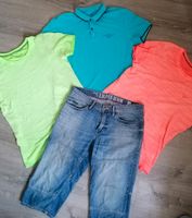 PAKET S.Oliver L + 32 Weite neuw. Jeans Herren Hose Kurz T-Shirt Rheinland-Pfalz - Scheuerfeld Vorschau