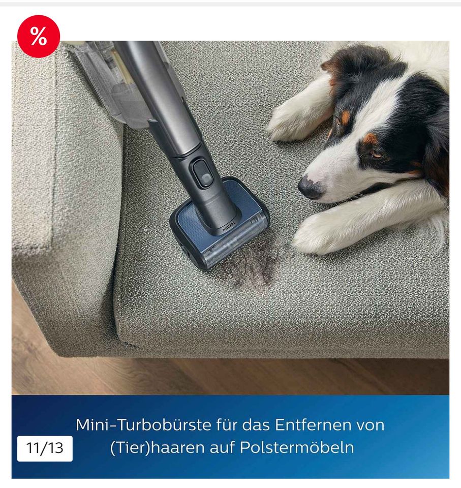 Philips Nass-Trocken-Akkusauger AquaTrio Cordless 9000 in Simmersfeld