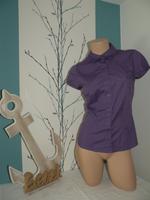 Damen Mädchen H&M Bluse Tunika S 36 170 Lila top zu Shorts Brandenburg - Plessa Vorschau