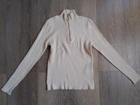 Pullover Strick gerippt beige VERO MODA in Gr. S Schleswig-Holstein - Großsolt Vorschau