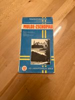 Touristenkarte Mulde-Zschopau, DDR Druck 1969, Sammler Leipzig - Schönefeld-Abtnaundorf Vorschau