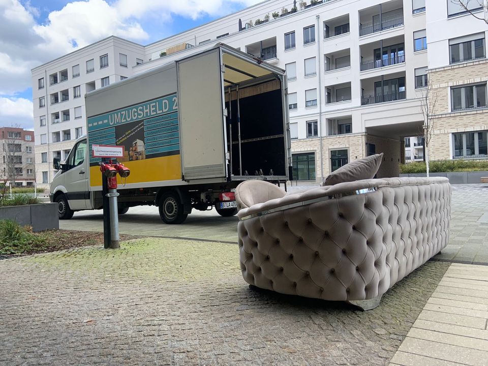 Heute noch Transport Umzug Sperrmüll Entsorgung Möbeltaxi günstig in Berlin