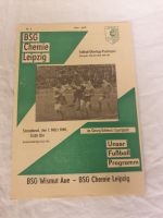 Programm BSG Chemie Leipzig Wismut Aue 68/69 DDR Oberliga Fußball Sachsen-Anhalt - Aken Vorschau