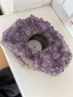 Wundervolles Amethyst Teelicht Heilstein Transformation Niedersachsen - Braunschweig Vorschau