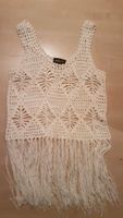 Häkel CropTop Hippie Boho Strick Macramee Beach Ibiza Fransen NEU Bayern - Rosenheim Vorschau