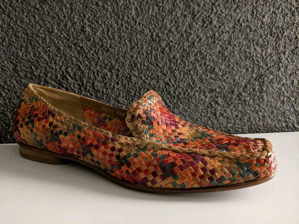 Maripe*hochwertige bunte Flechtschuhe, Mokassins, Slipper Gr.37,5 in  Baden-Württemberg - Ulm | eBay Kleinanzeigen ist jetzt Kleinanzeigen