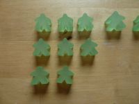 Carcassonne Frozen Meeple Komplett Set - 19 Figuren - Grün Hannover - Südstadt-Bult Vorschau