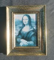 Kunstdruck "Mona Lisa" mit Goldrahmen Bayern - Neubeuern Vorschau