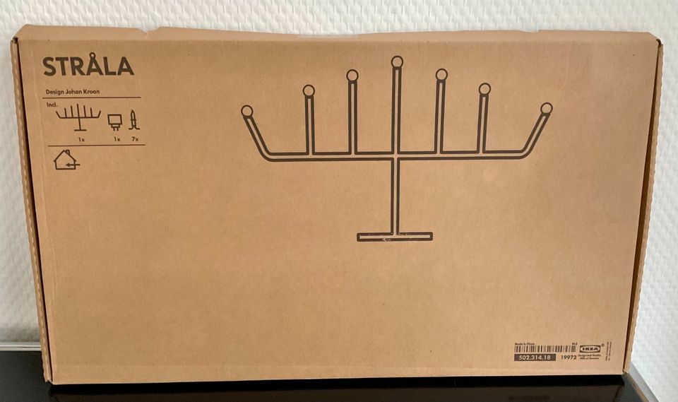 2 x STRALA LEUCHTER - LAMPE - IKEA - 7-ARMIG - LED - JOHANN KROON in Zwingenberg