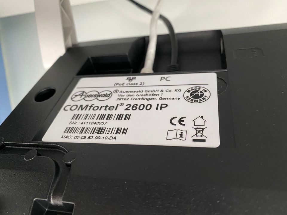 Büro Systemtelefon Auerswald Comfortel 2600 IP in Remscheid