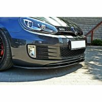 Cup Spoilerlippe Front Ansatz VER.2 VW GOLF 6 GTI schwarz Hochgla Niedersachsen - Bruchhausen-Vilsen Vorschau