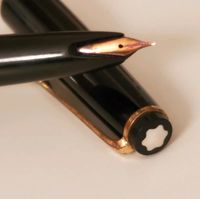 Montblanc Kolbenfüller Füller No 34 schwarz mit 585 Goldfeder Nordrhein-Westfalen - Bergisch Gladbach Vorschau