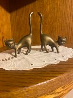 2 Katzenfiguren aus Messing Hessen - Herborn Vorschau