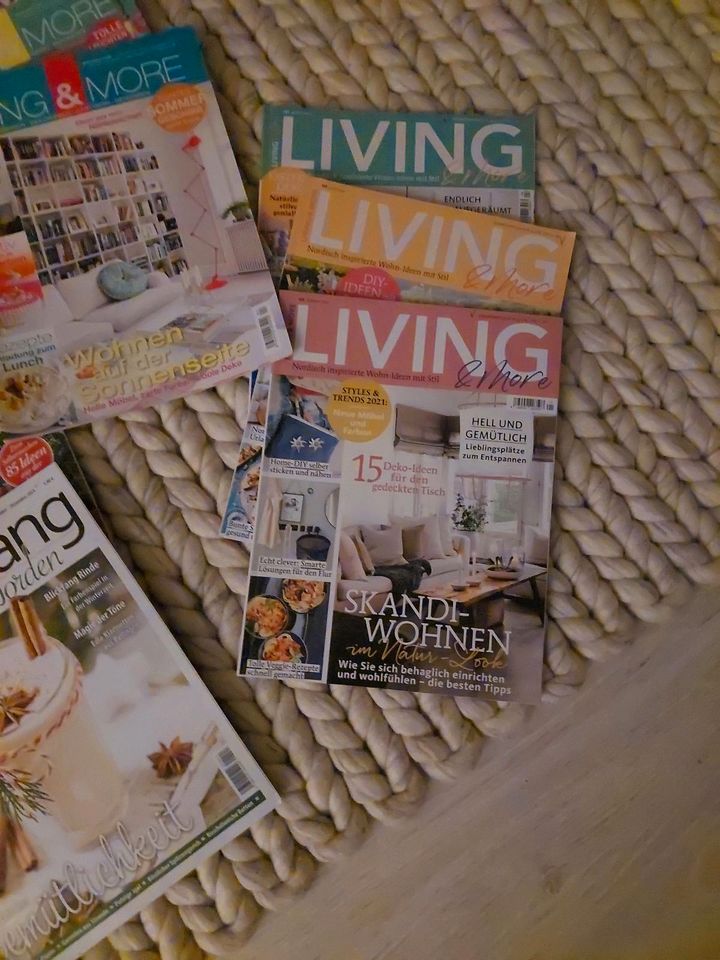 15 Zeitschriften Wohnen, Schöner Wohnen, Living und.a. in Kaltenkirchen