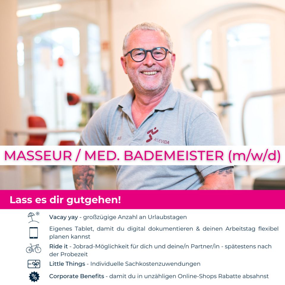 Masseur / Med. Bademeister (m/w/d) in Leipzig