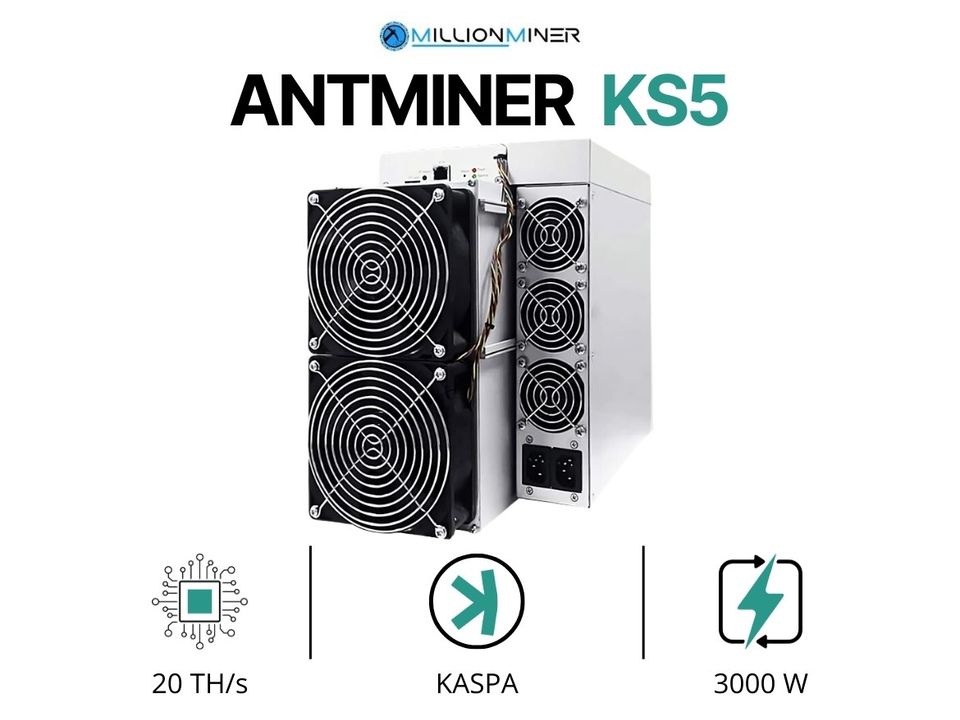 Bitmain Antminer KS5 (20 TH/s) Kaspa (KAS) Miner - Versand März in Berlin