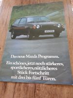 Autoprospekt MAZDA 1978 Bayern - Wunsiedel Vorschau