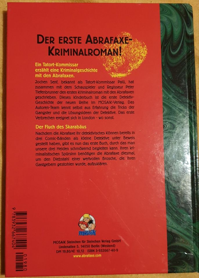 Die Abrafaxe in London - Der Fluch des Skarabäus in Greiz