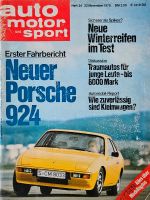auto motor und sport Heft 24 22.11.1975 Fahrbericht Porsche924 München - Ramersdorf-Perlach Vorschau