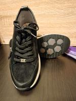 Damen Sneaker 39 schwarz Nubuk-/Glattleder NEU Blumenthal - Farge Vorschau