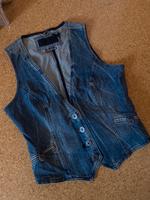 Schöne Jeansweste in blau gestreift Gr. 40 von street one Kr. Dachau - Röhrmoos Vorschau